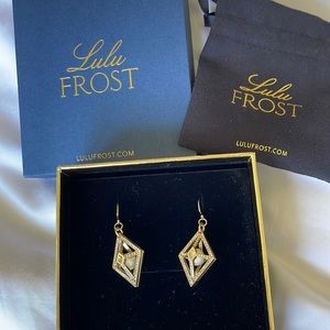 Gold and Pearl Earrings